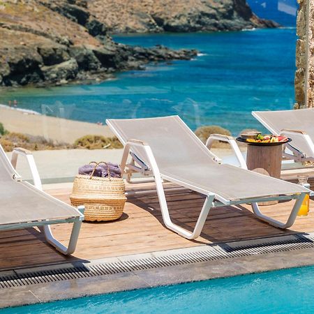 Merchia Beach Sea Rock & Sky Private Mykonos Residence المظهر الخارجي الصورة