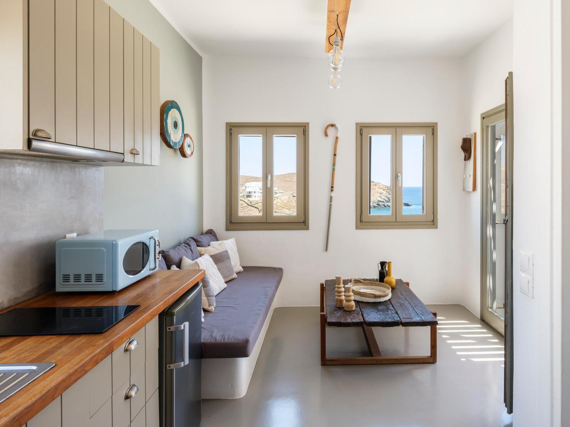 Merchia Beach Sea Rock & Sky Private Mykonos Residence المظهر الخارجي الصورة